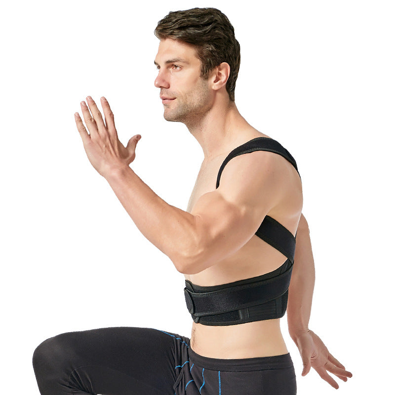 Back Correction Belt Chest Up Anti-Hunchback Men And Women With Comfortable Posture Correction Belt Double Support