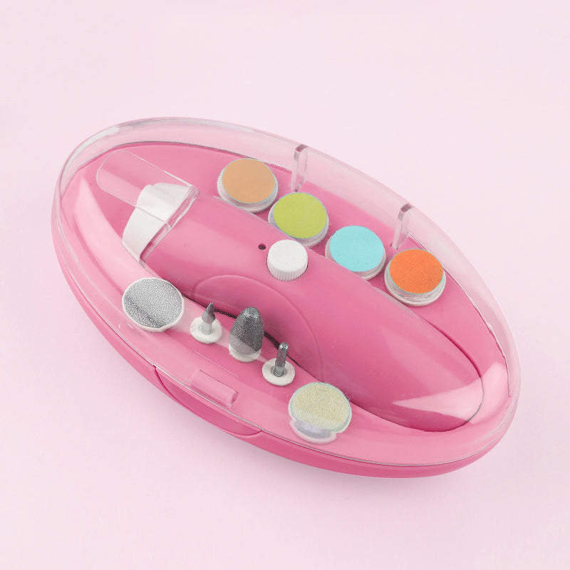 Electric Baby Nail Trimmer USB Charging Kids Infant Baby Cutter Nail Care Baby Trimmer Manicure Clipper Scissors