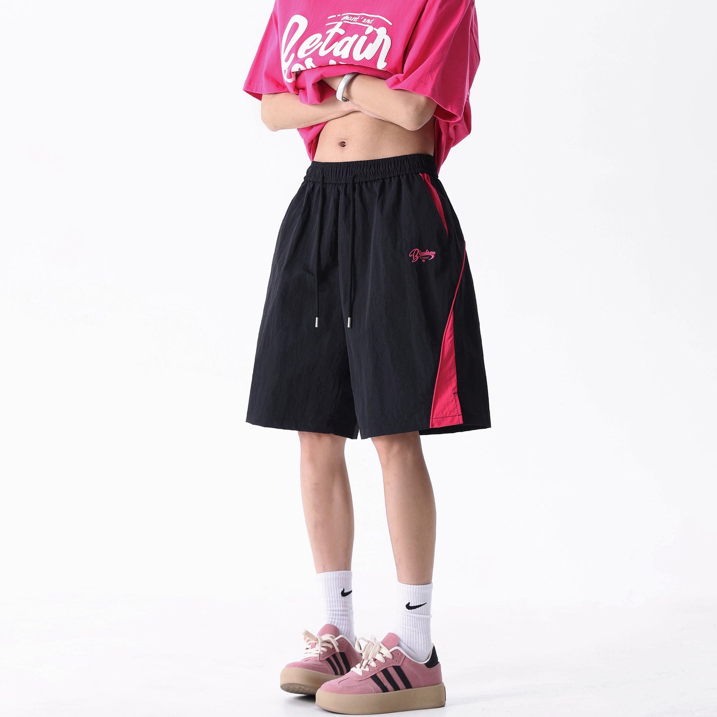 Shorts Men Summer Outdoor Thin Loose Casual Five-Point Pants