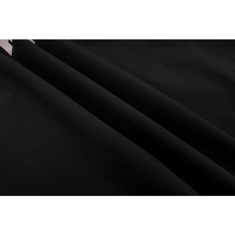 Letter printed baseball jacket for men and women