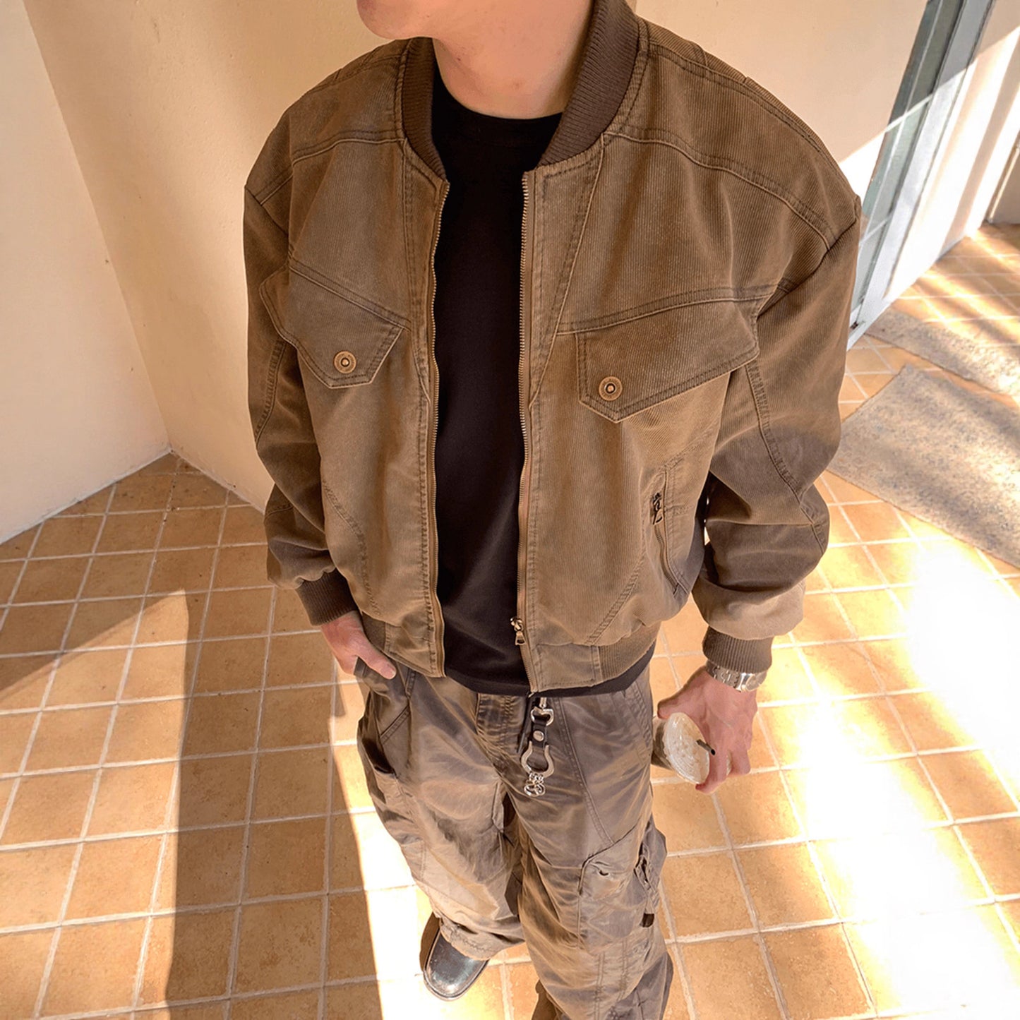 Vintage Cleanfit Workwear Jacket for Men