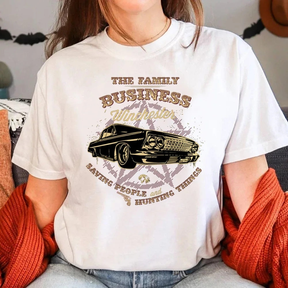 Supernatural T-shirts Women  Female Anime F