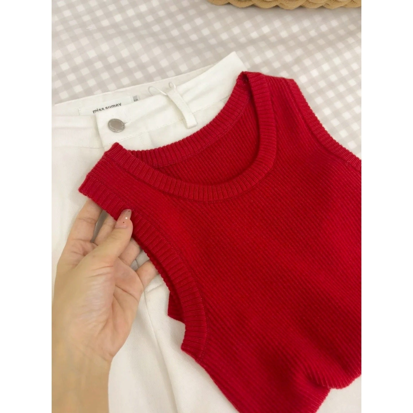 Knitted camisole women