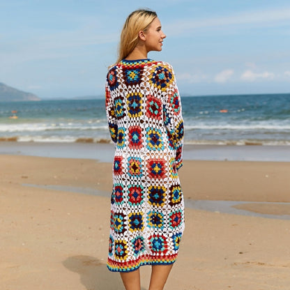 New crochet Bikini Swimwear Cover-ups  Dress Tunic Women Beach Wear Swim Suit Cover up