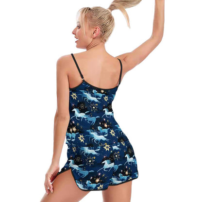 Summer Ladies Two-Piece Comfortable Loungewear Set