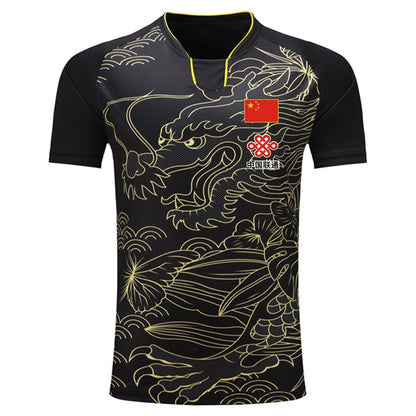 CHINA Dragon table tennis Jerseys Shorts Men / Women / Child , ping pong Jersey,Table tennis Shirt Sets table tennis shirts