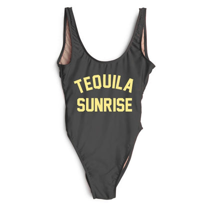 TEQUILA SUNRISE New Sexy Swimwear Women Female Bathing Suit Monokini Beach Backless Bikini Swim Wear