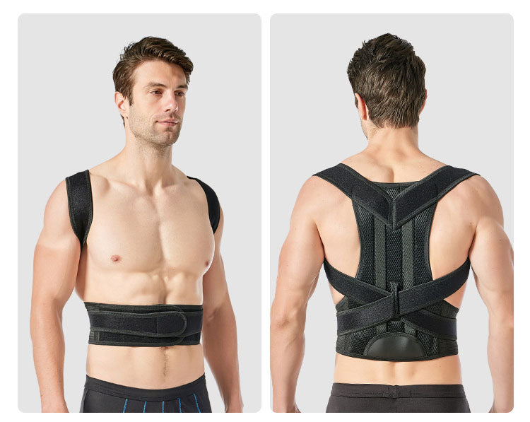 Back Correction Belt Chest Up Anti-Hunchback Men And Women With Comfortable Posture Correction Belt Double Support
