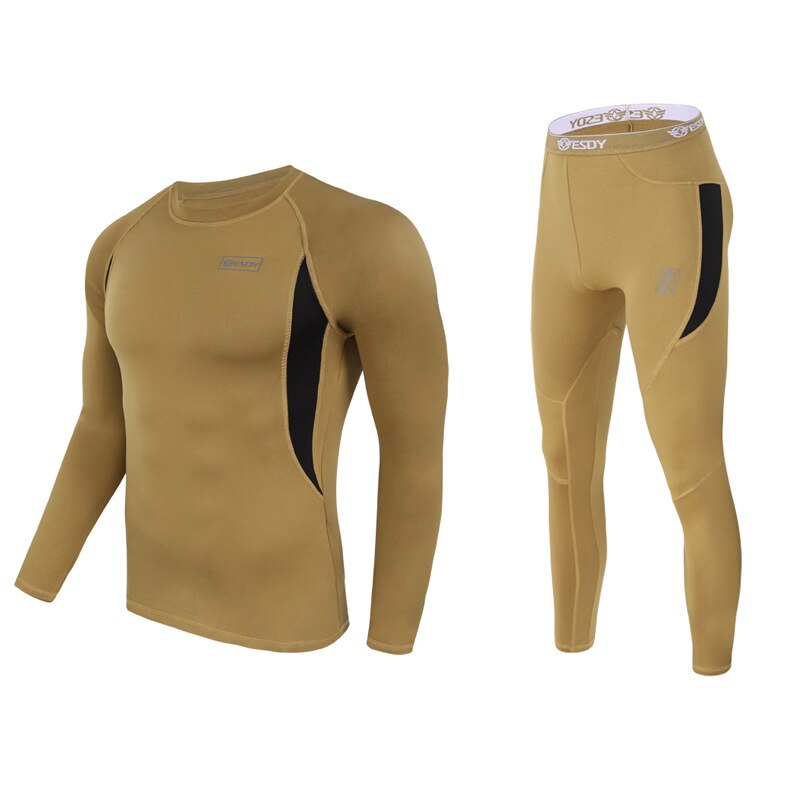 winter Top quality new thermal underwear men underwear sets compression