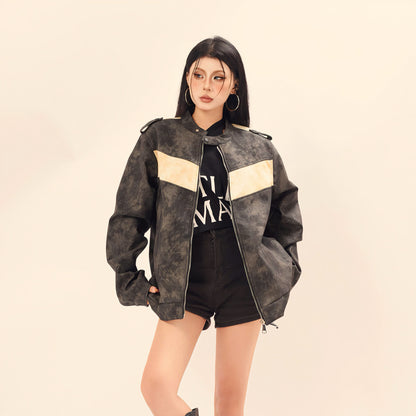 Clash collar jacket for men and women