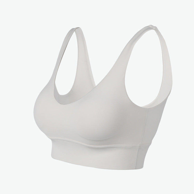 High intensity sports bra women's beautiful back top fitness vest running gathering shock-absorbing yoga bra