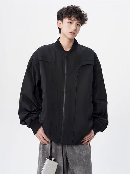 Deconstructing Pilot Jacket for Men in Spring