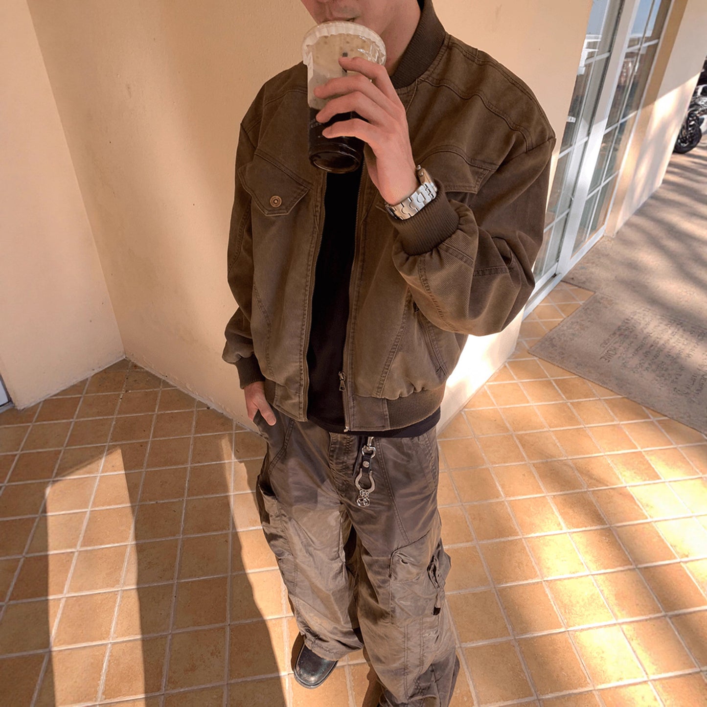 Vintage Cleanfit Workwear Jacket for Men