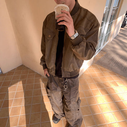 Vintage Cleanfit Workwear Jacket for Men