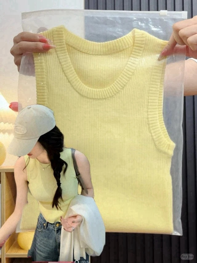 Knitted camisole women