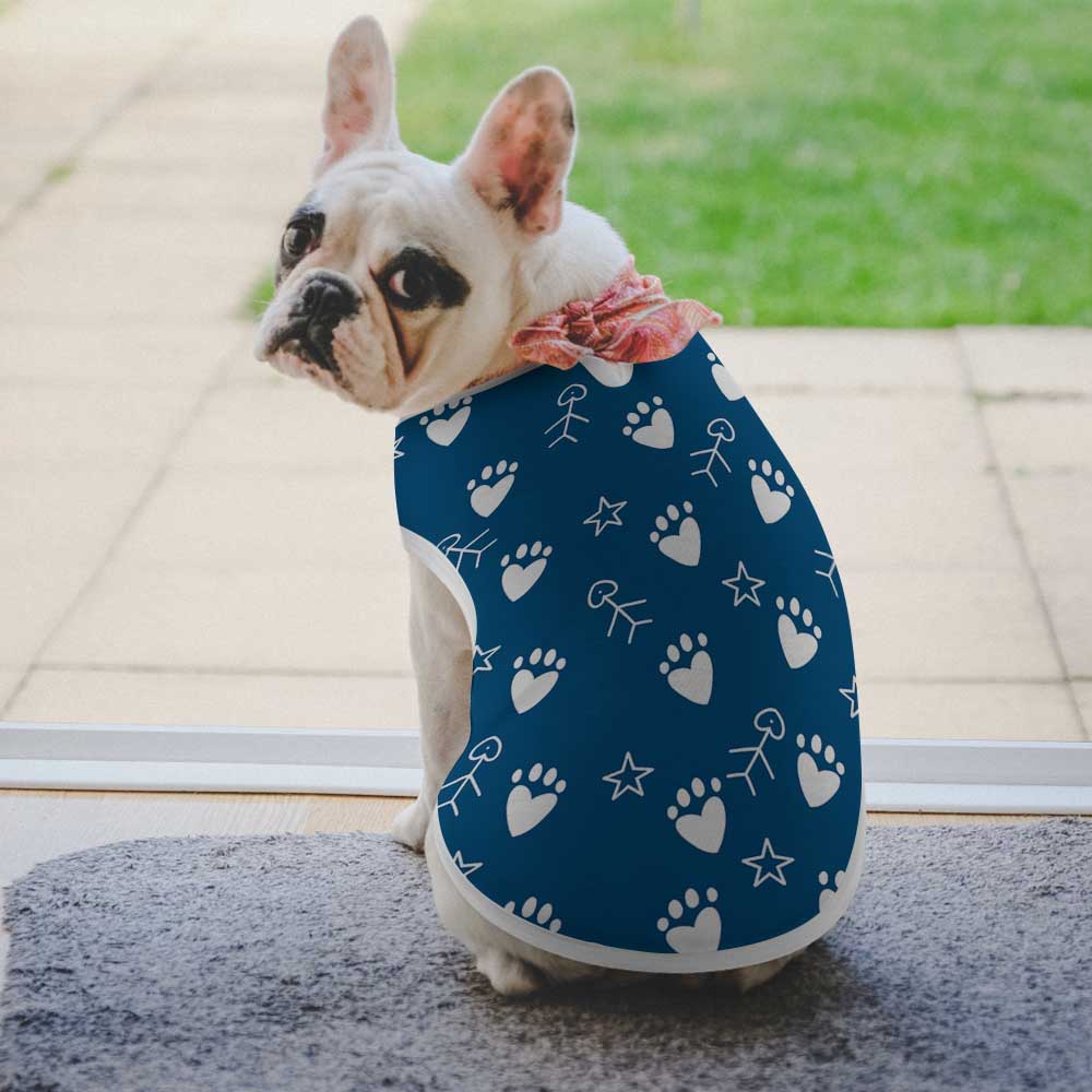 Full print pet vest