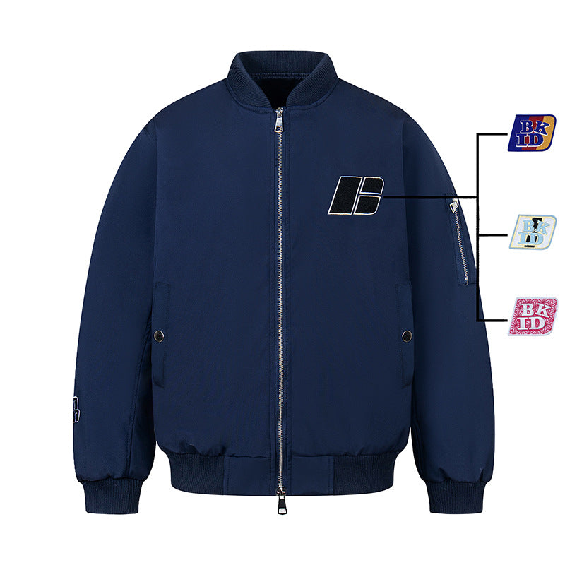 Velcro flight jacket for men and women