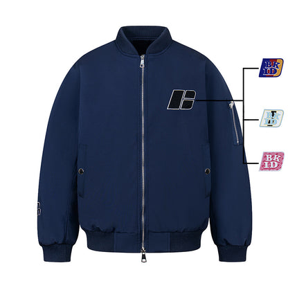 Velcro flight jacket for men and women