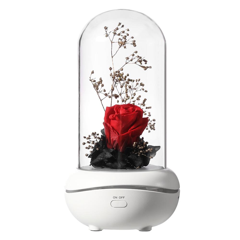 Eternal Flower USB Essential Oil Aromatherapy Machine Mini Home/Car Aromatherapy Home Decor Ornament Perfumed lamp