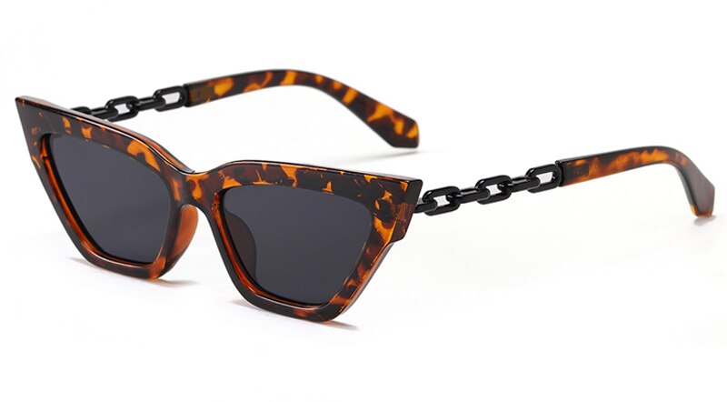 Ladies cat eye glasses female colorful green black square sunglasses women retro uv400 summer accessories