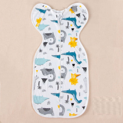 Baby Cotton Anti Kick Printed Sleeping Bag Baby