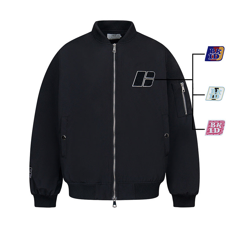 Velcro flight jacket for men and women