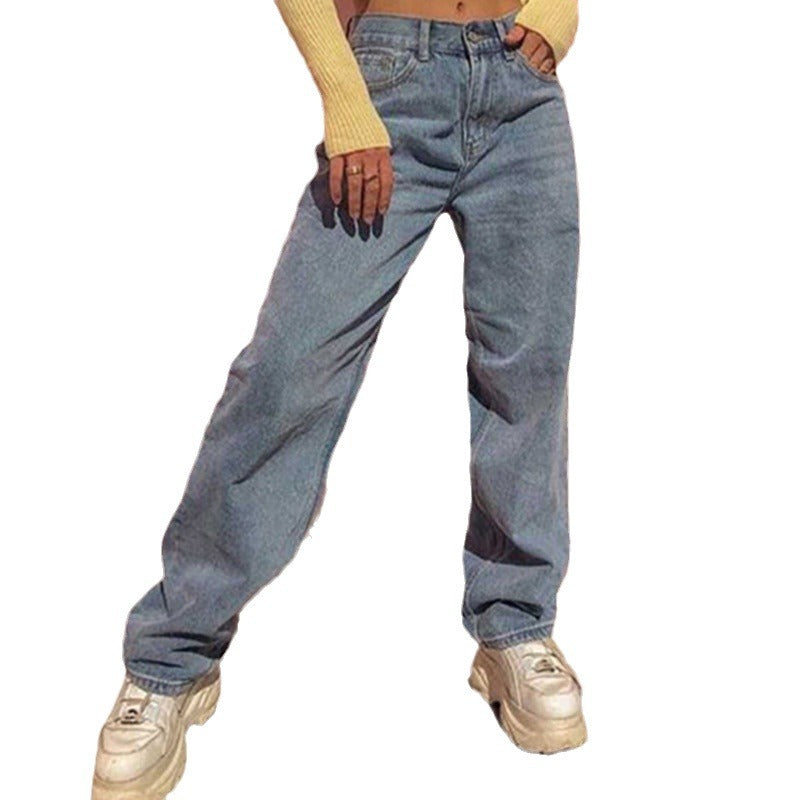 Wide leg jeans for women