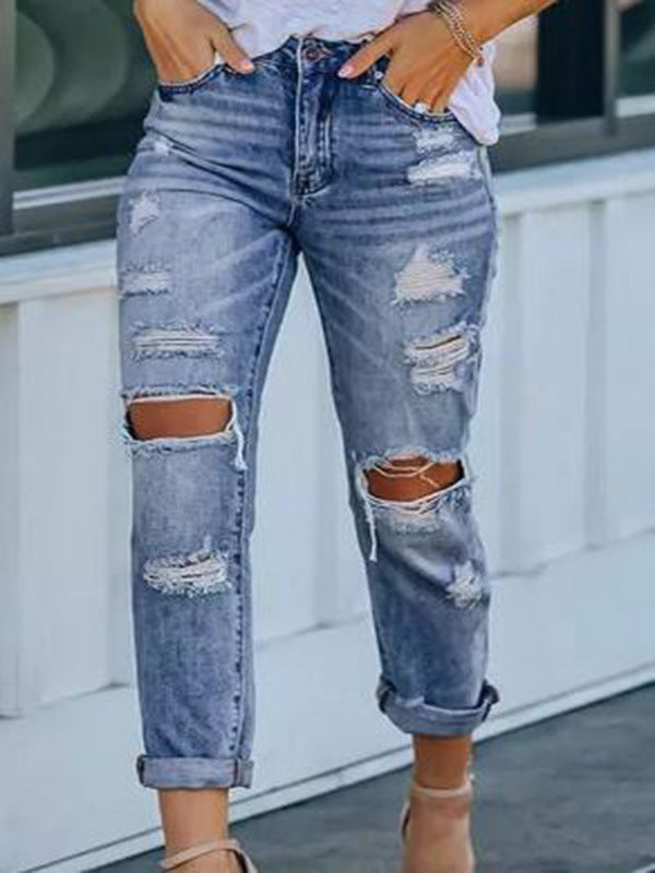 Ripped jeans for women