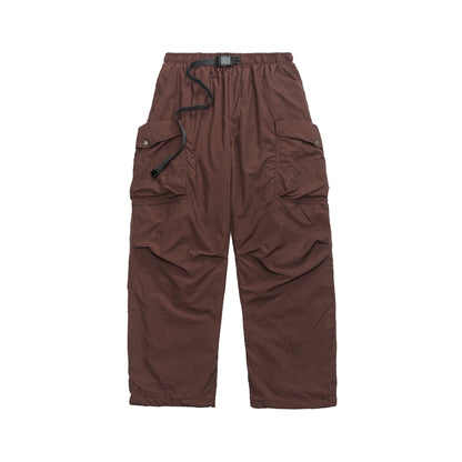 Outdoor Cargo Down Pants for Men Tactical White Duck Down Warmth Pants