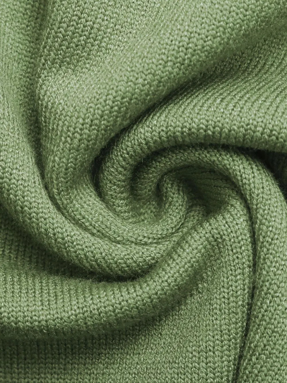 Solid color border open zipper sweater for women