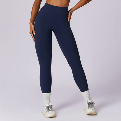 High waisted hip lifting quick drying yoga cycling running fitness pants
