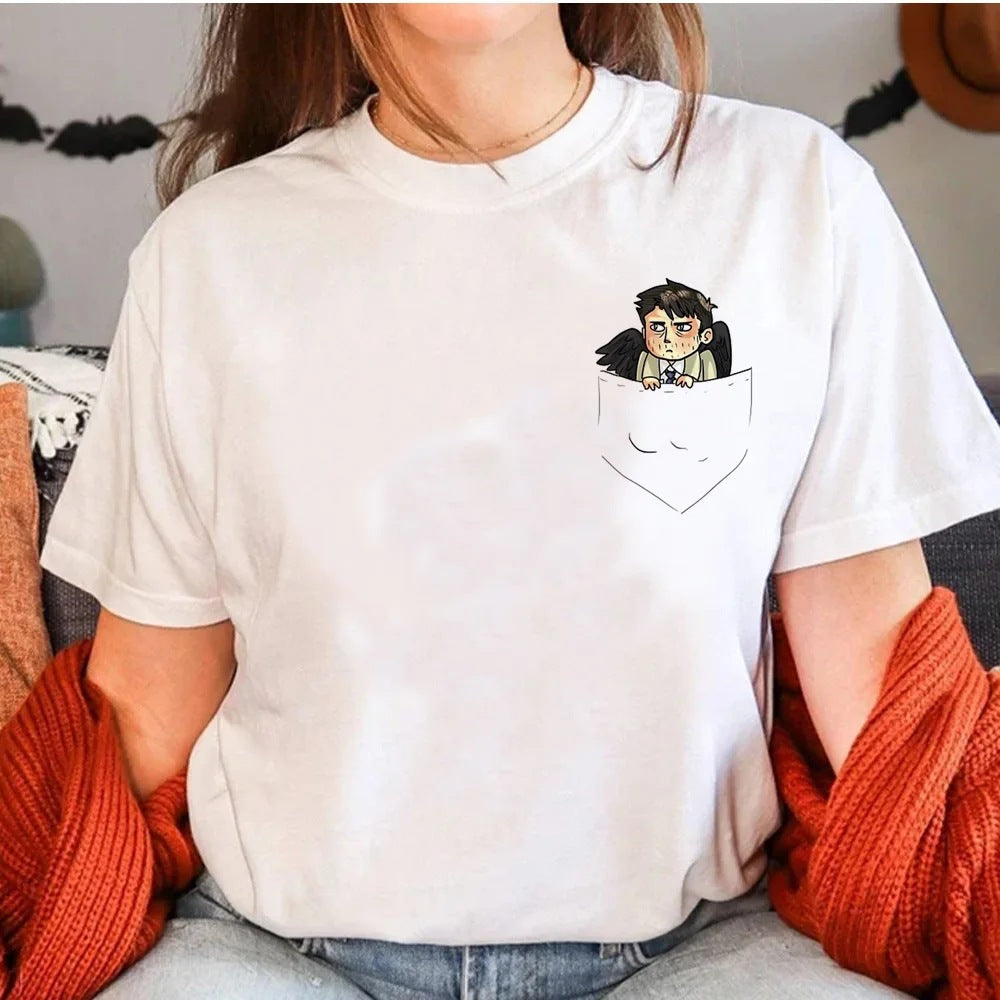 Supernatural T-shirts Women  Female Anime F