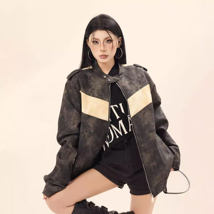 Clash collar jacket for men and women