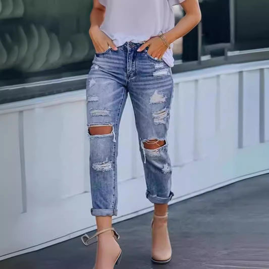 Ripped jeans for women
