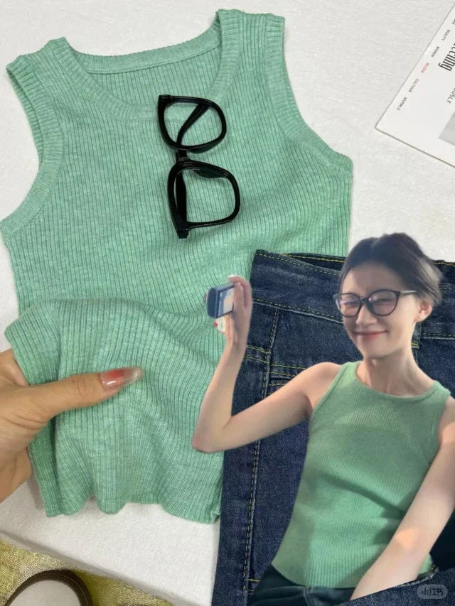 Knitted camisole women