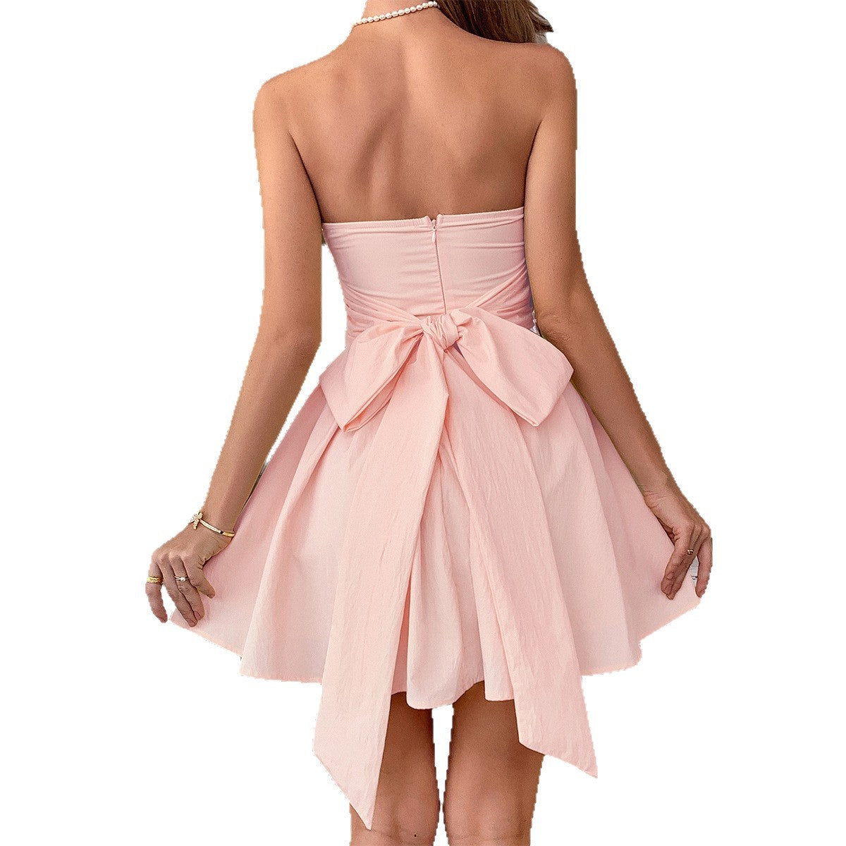 Mingruan strapless dress for women