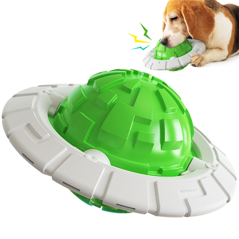 New Popular Pet Products Teddy Bomei Bears and Dog Toys Sounding Interactive Frisbee Grinding Ball
