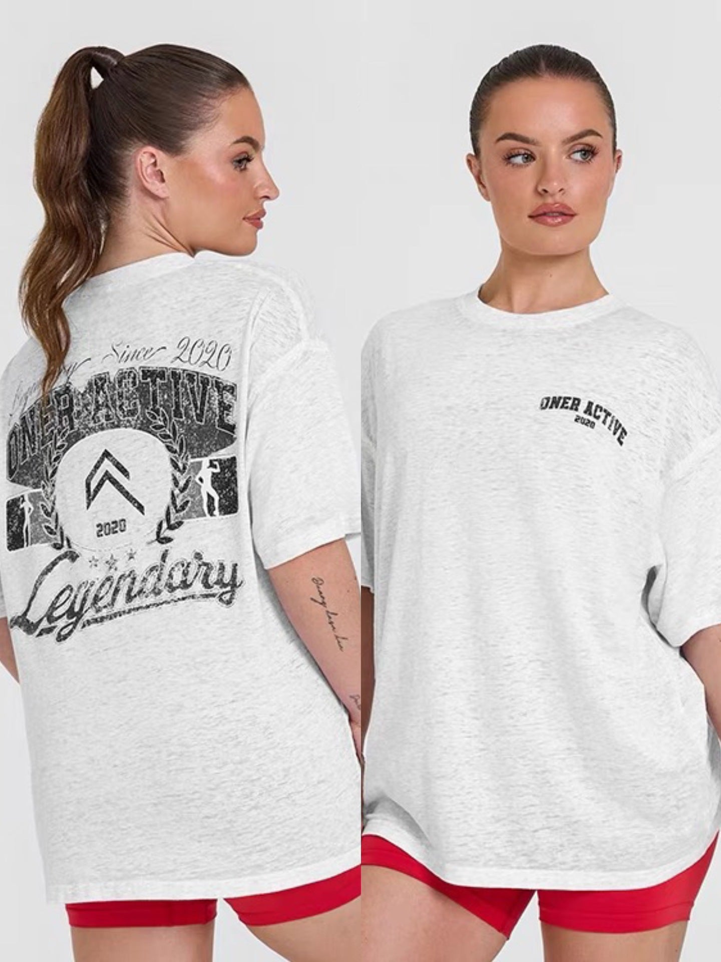 Summer ONER Active Loose Casual T-SHIRTS  WOMEN Light Yoga S