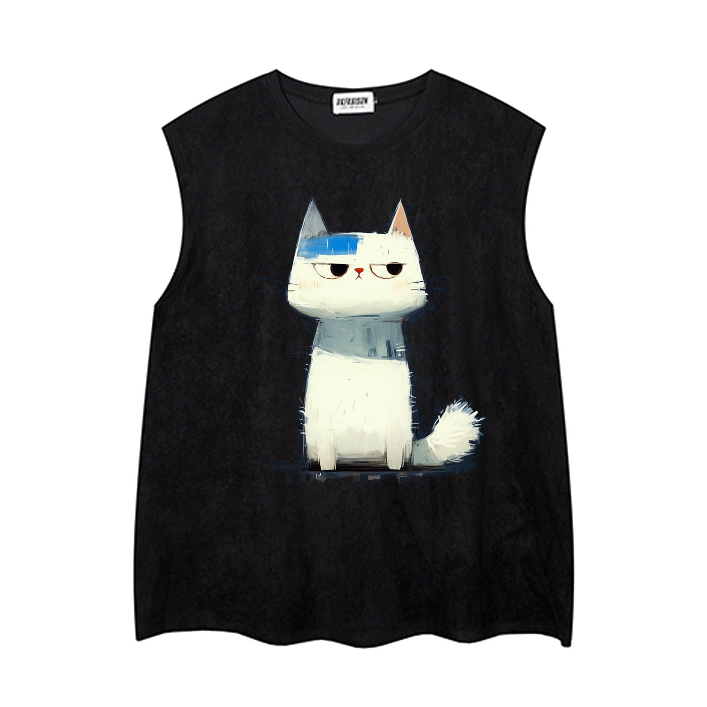 Round Neck Sleeveless for Men and Women Suede Peach Skin Vest