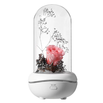 Eternal Flower USB Essential Oil Aromatherapy Machine Mini Home/Car Aromatherapy Home Decor Ornament Perfumed lamp