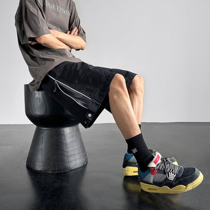 Mesh breathable quick drying shorts for men in summer