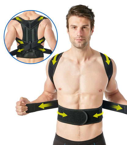 Back Correction Belt Chest Up Anti-Hunchback Men And Women With Comfortable Posture Correction Belt Double Support