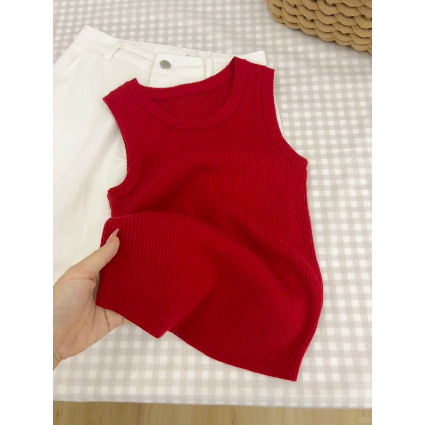 Knitted camisole women