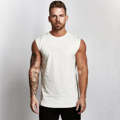 Muscleguy Brand Gyms Clothing Workout Sleeveless Shirt Tank Top